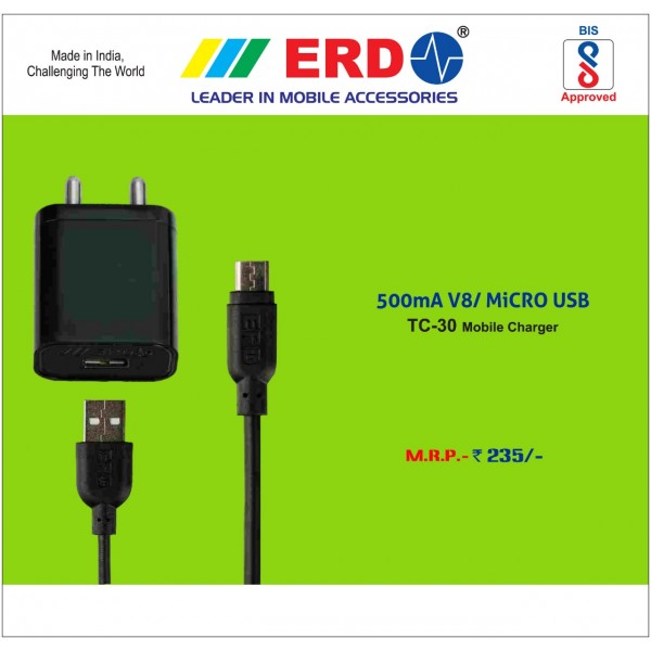 500 mA V8/Micro USB 