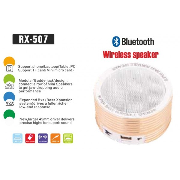 Bluetooth Wireless Speaker RX-507