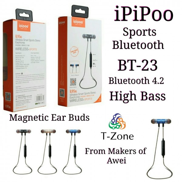 iPiPoo-Sports Bluetooth-BT-23