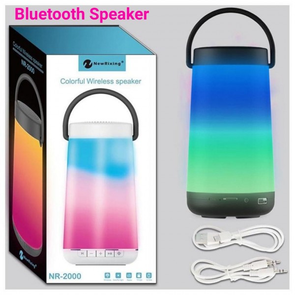 colourful bluetooth speaker