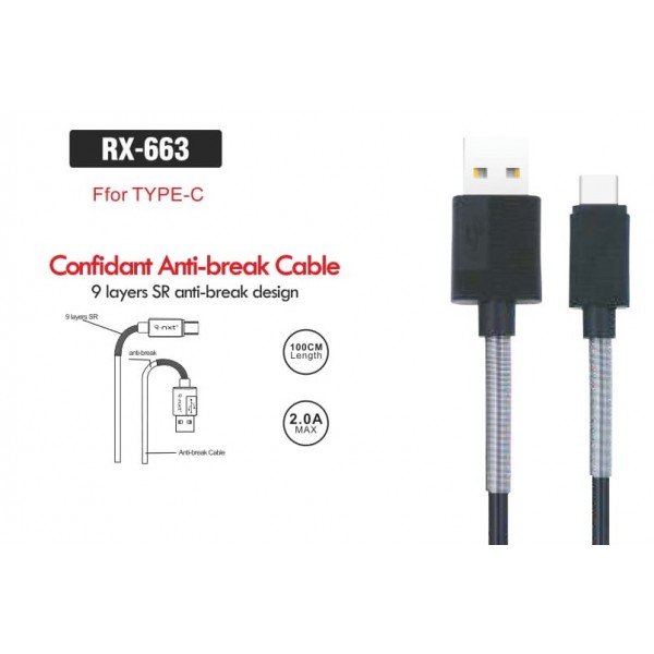 Anti-Break Type-C Cable RX-663