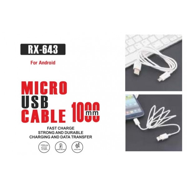 Micro USB Data Cable RX-643