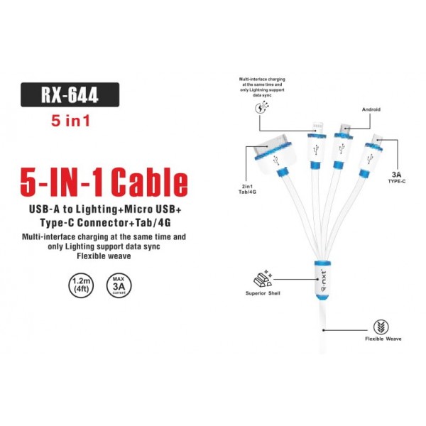 USB 5 in 1 Cable RX-644