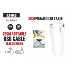 USB Portable Cable 25cm RX-646