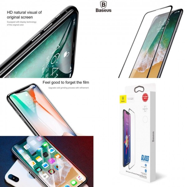 Baseus HD Tempered glass film for Iphone X