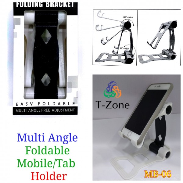 Multi Angle Foldable Mobile/Tab Holder