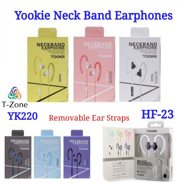 Yookie Neck Band EarPhones HF-23