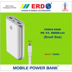 Power Bank PB-44, 10000mAh (Small Size)