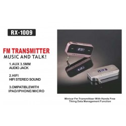 FM Transmitter Music & Talk-RX-1009
