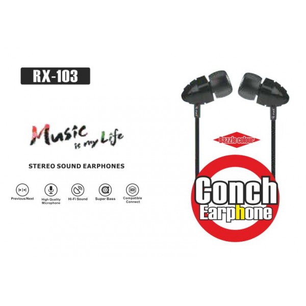 Conch Ear Phone Rx-103