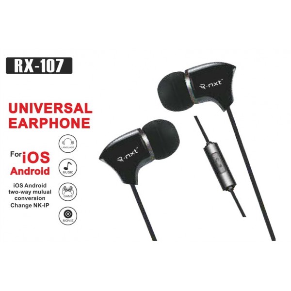 Universal Earphone for ios Android RX-107