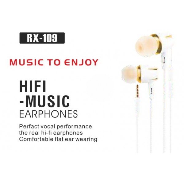 Hifi Music Earphones RX-109