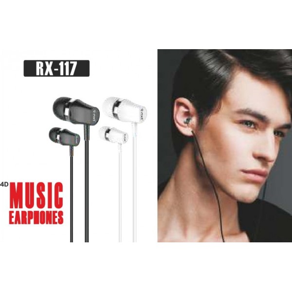 4D Music Ear Phones-RX-117