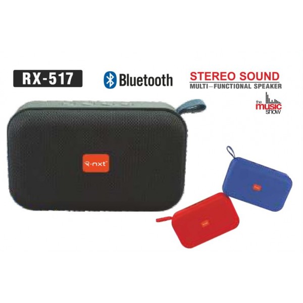 Bluetooth Stereo Sound Multi Functional Speaker-RX-517