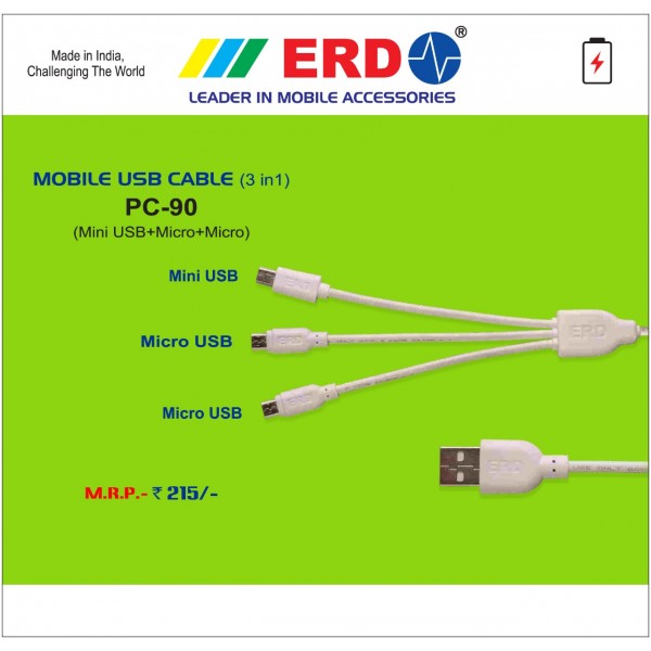 Mobile USB Cable-Model-PC90