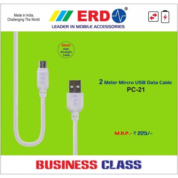 DATA CABLE-2METER Micro USB-MODEL-PC21