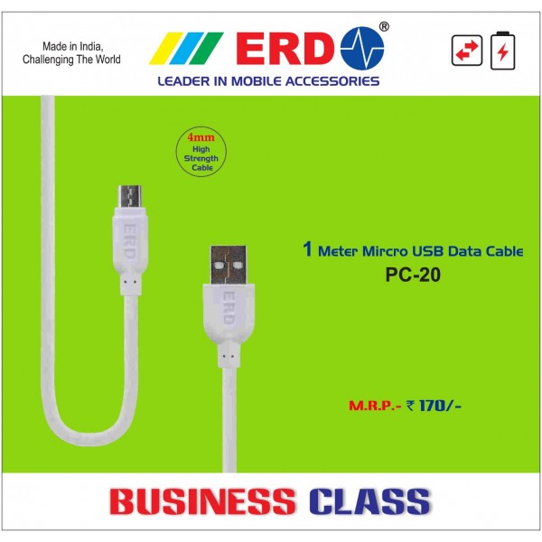 DATA CABLE-1METER Micro USB-MODEL-PC20