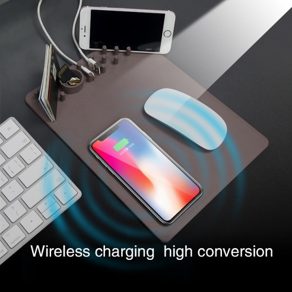 Innovative Multifunction Wireless charging Mousepad Pro