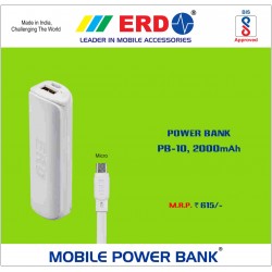 Power Bank PB-10, 2000mAh