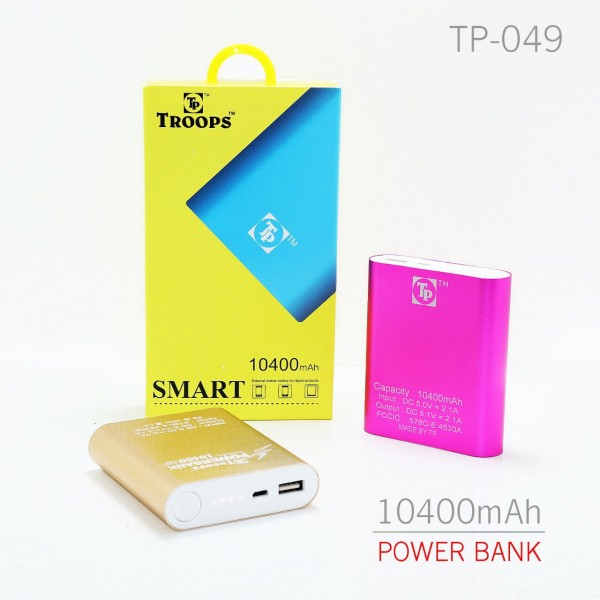 TROOPS 10400 mAh Power Bank TP-049