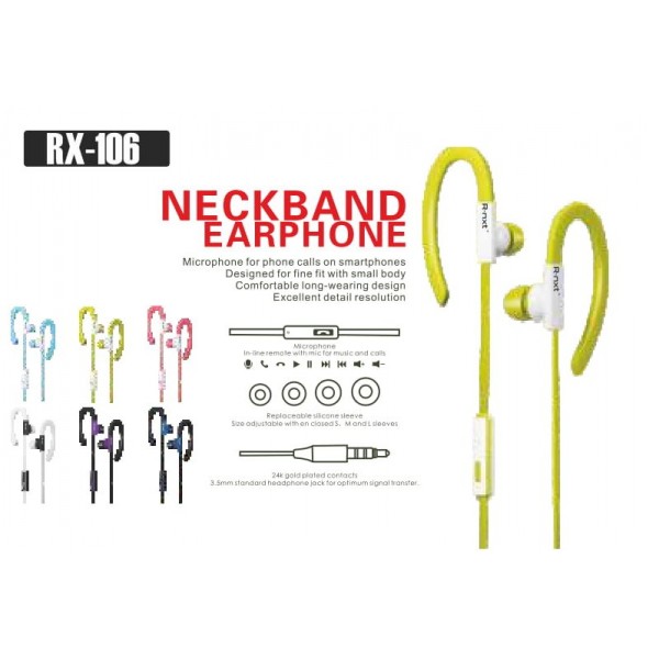 Neck Band Earphone RX-106